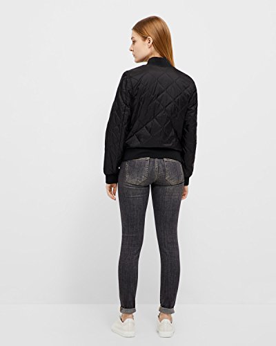 G-STAR RAW Deline Qlt Padded Slim Bomber Wmn Chaqueta, Negro (Black 990), Small para Mujer