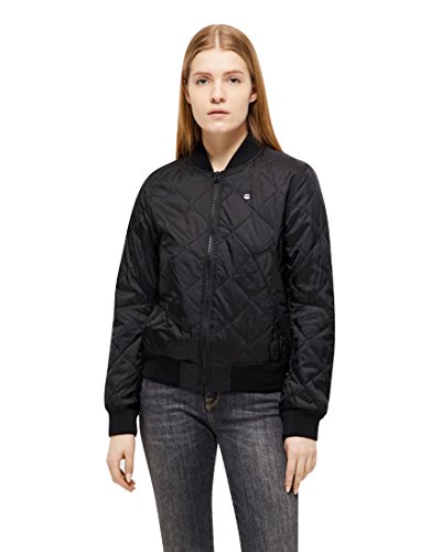 G-STAR RAW Deline Qlt Padded Slim Bomber Wmn Chaqueta, Negro (Black 990), Small para Mujer