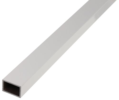 GAH-Alberts 471705 - Tubo rectangular (aluminio anodizado, 1000 x 50 x 20 mm)