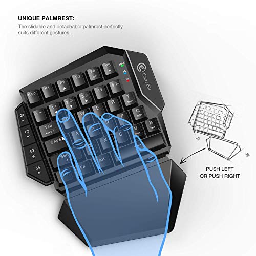 GameSir VX AimSwitch E-Sports Combo, Pack de Teclado y Ratón para Xbox One, PS4, PS3, Switch y Windows PC