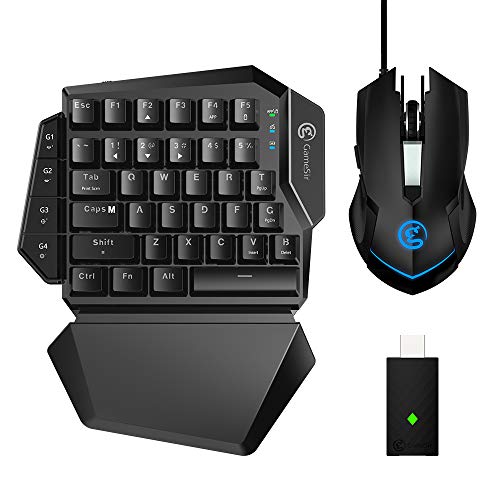 GameSir VX AimSwitch E-Sports Combo, Pack de Teclado y Ratón para Xbox One, PS4, PS3, Switch y Windows PC