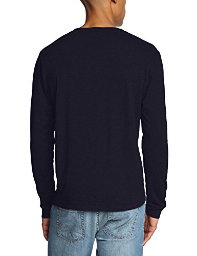 GANT The Original Long Sleeved T-Shirt Camisa Manga Larga, Azul (Evening Blue), XXX-Large para Hombre