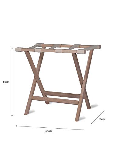 Garden Trading Capacidad para Equipaje Plegable, Madera de Haya