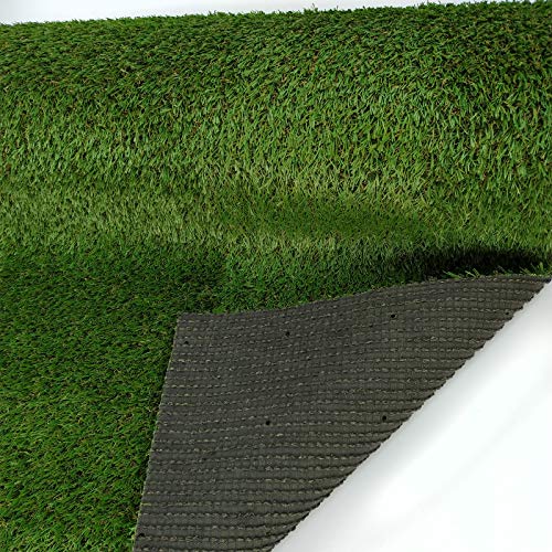 Gardiun KCC20205 - Césped artificial en rollo 200x500 cm Highland Pro Efecto memoria 20 mm