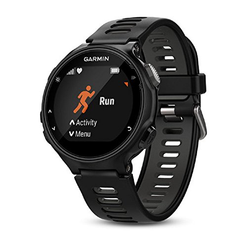 Garmin 735XT Forerunner Reloj multisport con GPS, Unisex adulto, Negro (Black/Grey), M