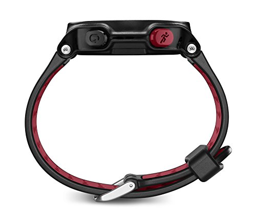 Garmin Forerunner 235 - Reloj con pulsómetro en la muñeca, Unisex, Color Negro y Rojo, Talla única (Reacondicionado)