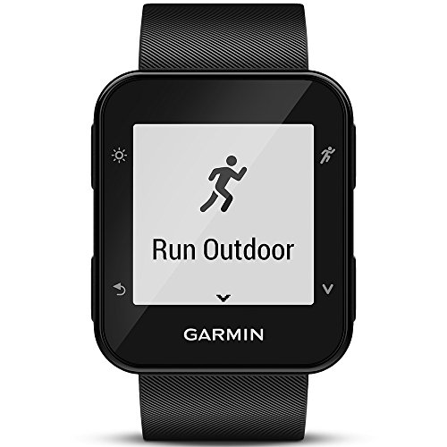 Garmin Forerunner 35- Reloj GPS con Monitor de frecuencia Cardiaca en la muñeca, Monitor de Actividad y notificaciones Inteligentes, Color Negro (Reacondicionado)