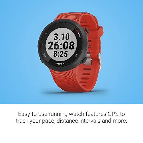 Garmin Forerunner 45/G Reloj Multisport, Adulto, Unisex, Rojo, L