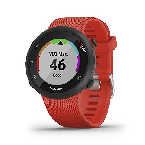 Garmin Forerunner 45/G Reloj Multisport, Adulto, Unisex, Rojo, L