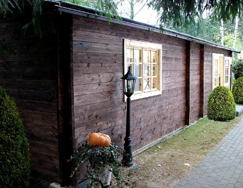 Gartenhaus - Caseta Nordsee I para jardín, para vacaciones o fiestas, 515 cm x 730 cm, 45 mm