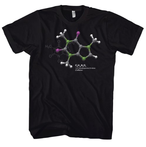 Geek Caffeine - Science - Physics - Nerd 700753 T-Shirt XL