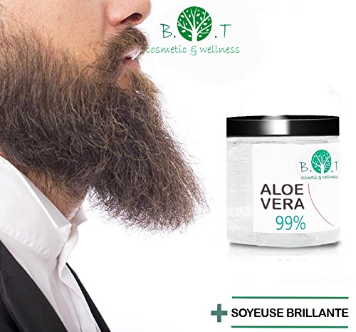 Gel Puro de Aloe Vera de Canarias 200 ml Regenerador 100% natural Hidratante Todo tipo de piel, Cara Cuerpo, Cabello (acondicionador)