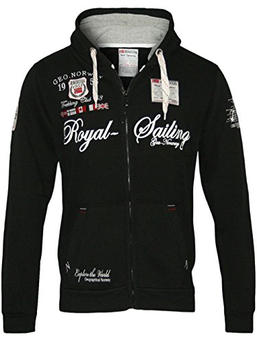 Geographical Norway Hombre Diseñador Capucha Chaqueta - Fighter -L