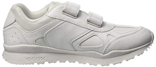 Geox J Pavel F, Zapatillas para Niños, Blanco (White C1000), 27 EU