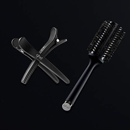 ghd Air Kit - Secador de pelo profesional con tecnología iónica, difusor, cepillo cerámico y 2 clips ghd, color negro