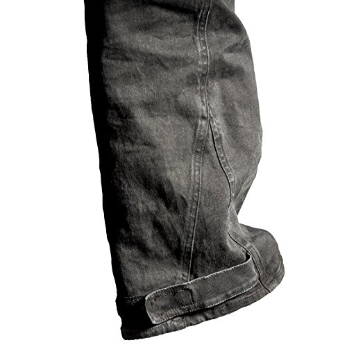 Ghost – Pantalón de tiro dinámico deportivo, con trabillas Cinturón de velcro, unisex, Negro, bolsillos con botones Totalmente, 5XL