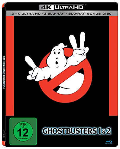 Ghostbusters & Ghostbusters 2 5 Disc Set SteelBook Edition [2 x UHD, 3 x Blu-ray] [Alemania] [Blu-ray]