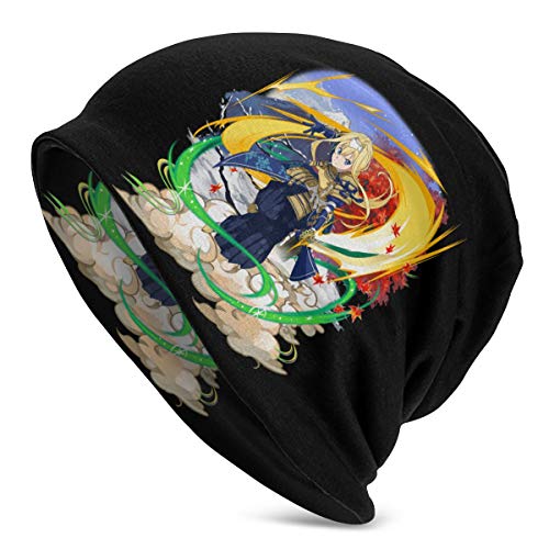 Gintamade Anime Beanies Alice Zuberg Sword Art - Gorro de punto para hombre Negro Negro ( Taille unique