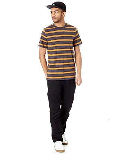 Globe Shift tee Camiseta, Hombre, Charcoal, S