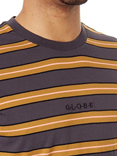 Globe Shift tee Camiseta, Hombre, Charcoal, S