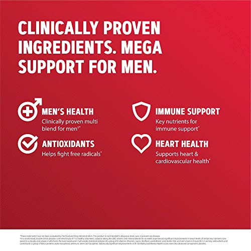 GNC Mega hombre Multi vitamina, 180 hilos