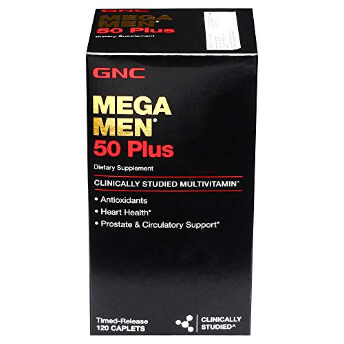 GNC Mega Hombres 50 Plus, 120 unidades