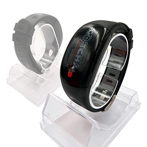 Go-Tcha Evolve LED-Touch Wristband Watch For Pokemon Go with Auto Catch and Auto Spin - Black/Grey [Importación inglesa]