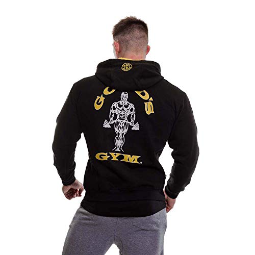 Gold´s Gym Ggswt007 Sudadera, Unisex Adulto, Negro, Large