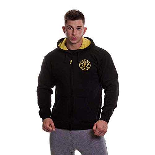 Gold´s Gym Ggswt007 Sudadera, Unisex Adulto, Negro, Large