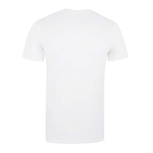 Gold's Gym Logo T-Shirt Camiseta, Blanco (White Wht), S para Hombre