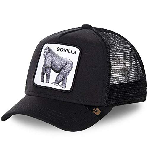 Goorin Bros. Gorra para hombre de microfibra GORILLA negra – TU