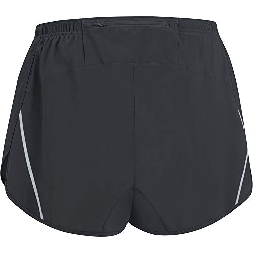 GORE WEAR R5 Pantalón corto de running para hombre, Talla: M, Color: Negro