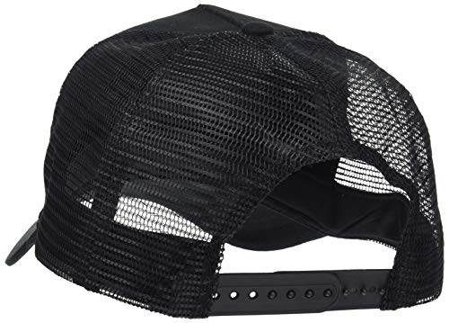 Gorra de béisbol de malla de marca Beechfield Negro negro / negro Talla única