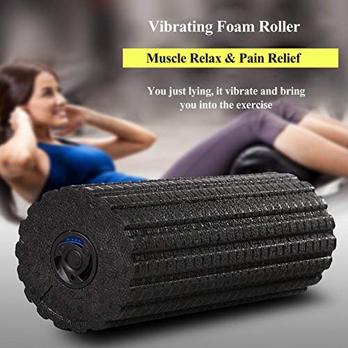 gototop rodillo Masaje Fitness Roller Foam Roller Eléctrico slimerence para recuperación, movilidad, pliability Training Ideal para Fitness, Yoga, Pilates, Masaje stretching y músculos doloroso de