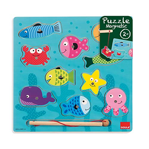 Goula - Puzzle de pesca magnetico, (ref. 53131)