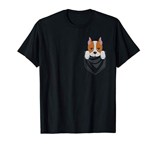 Gráfico Pocket American Staffordshire Terrier Perro Camiseta