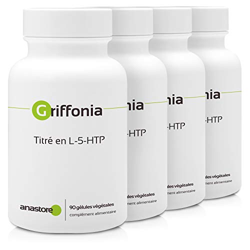 GRIFFONIA SIMPLICIFOLIA * OFERTA 3+1 GRATIS * 170 mg / 360 cápsulas * Titulado al 30% min en L - 5 - HTP * Cerebro, Energia, Equilibrio emocional, Músculos & esqueleto, Peso, Sueño