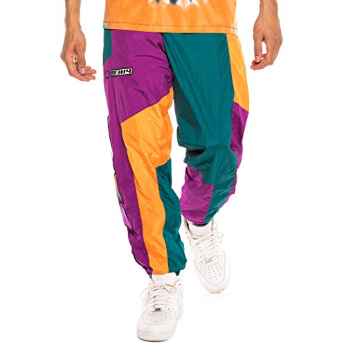 GRIMEY Pantalón Acknowledge Track Pants SS20 Green-XS