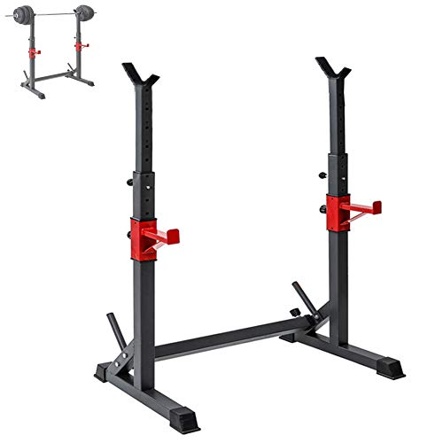 Grist CC Squat Rack Stand Levantamiento De Pesas Rack, Multifuncional Hogar Estante De Barra, Entrenamiento De Fuerza