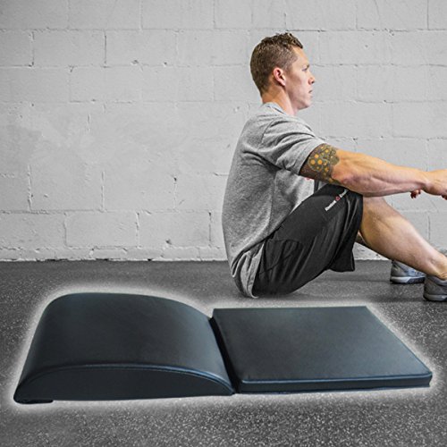 grofitness Core AB Mat plegable alfombrilla para barras para ejercicio de ejercicio abdominal entrenamiento espalda coxis protección