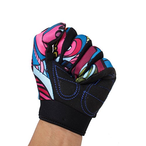 Guantes Ciclismo Invierno Guantes Deportivos de Color Multicolor Tamaño M