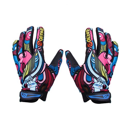 Guantes Ciclismo Invierno Guantes Deportivos de Color Multicolor Tamaño M