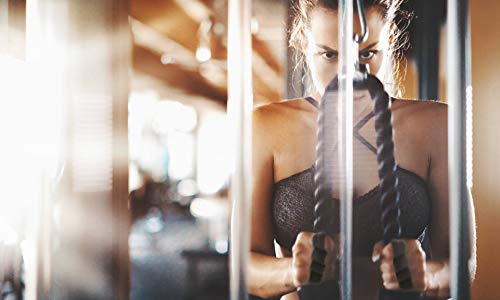 Guantes de Crossfit para Gimnasio con Envoltura de muñeca, Calleras sin Dedos para Musculacion en Gym y Calistenia, Dominadas en Barra, Pesas, Mancuernas, Kettlebell para Mujer y Hombre