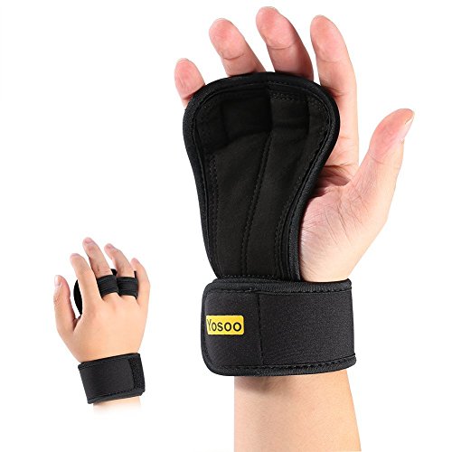 Guantes de Neopreno para crossfit y gimnasio, ideales para tu ejercitación diaria (WOD), dominadas, entrenamiento con pesa rusa y levantamiento de pesas, con protección para evitar callos y antisudor