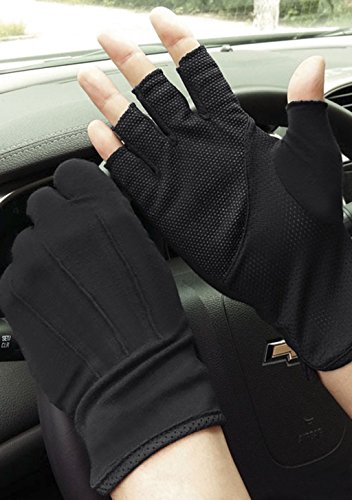 Guantes deportivos de algod oacute;n, tipo mit oacute;n, de malla, para conducir, andar en bicicleta, el gimnasio, fitnes, entrenamiento, andar en motocicleta, con silicona antideslizante