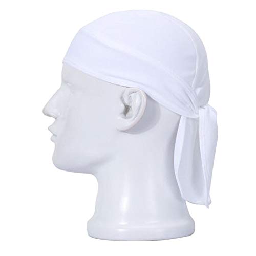 GUIFIER Bandana de Ciclismo,Gorro Bandana Deportivos Pañuelo Cabeza,Gorras de Ciclismo Transpirable Sombrero Pirata Casquillo para Correr, Bicicleta, Motocicleta, Calavera, Debajo del Casco, Diadema