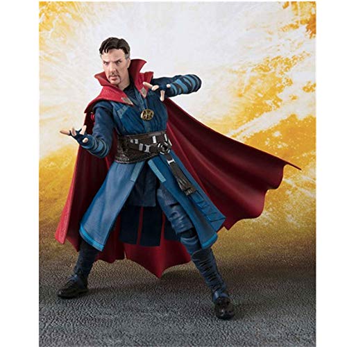 GYH Doctor Strange Double Alliance Avengers 3 Infinite War Dr. Singular PVC Modelo de Juguete para niños Muñeca Modelo de Mano Alto 15 cm (#)''