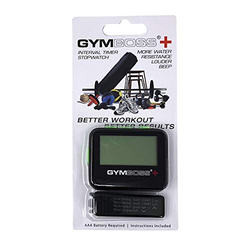 Gymboss Paquete Plus Temporizador de Intervalos y Cronómetro + Correa de Reloj