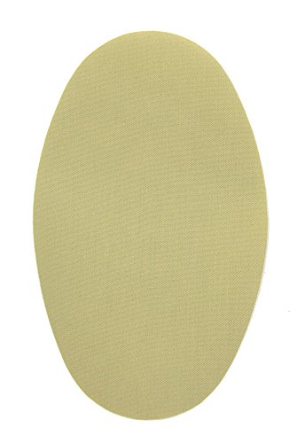 Haberdashery Online 6 Rodilleras Color Beige Oscuro termoadhesivas de Plancha. Coderas para Proteger tu Ropa y reparación de Pantalones, Chaquetas, Jerseys, Camisas. 16 x 10 cm. RP17