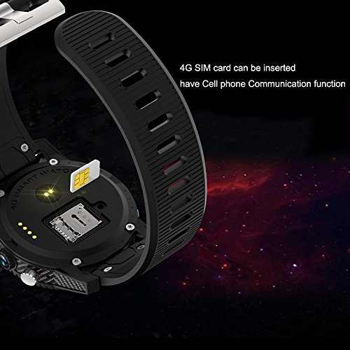 HAIT Reloj Inteligente 4G 1.3G Quad-Core 1 + 16GB Android 7.0 Frecuencia Cardíaca GPS Unicom 4G Move 2G Bluetooth 4.0